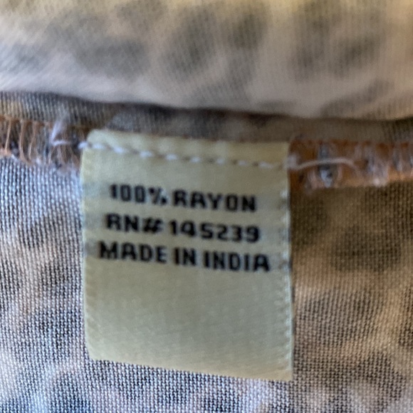 GUC leopard print Sim & Sam cardigan size L/XL - Picture 6 of 8